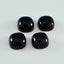Black Onyx 1PC Small 7x7 MM Cushion Cabochon Black Polished semi Precious Loose Gemstones