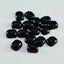 Black Onyx 1PC Tiny 5x7 MM Emerald Cabochon Black Brilliant semi Precious Loose Gemstones