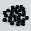 Black Onyx 10PC Tiny 5x5 MM Heart Cabochon Black Fiery semi Precious Gems