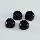 Black Onyx 1PC Medium 9x9 MM Heart Cabochon Black Splendid semi Precious Semi Precious Gemstone