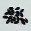 Black Onyx 10PC Tiny 3x6 MM Marquise Cabochon Black Polished semi Precious Loose Gemstones