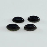Black Onyx 1PC Small 5x10 MM Marquise Cabochon Black Luster semi Precious Precious Gemstone