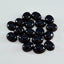 Black Onyx 10PC Tiny 4x6 MM Oval Cabochon Black Pure semi Precious Loose Gemstones