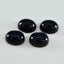 Black Onyx 1PC Small 6x8 MM Oval Cabochon Black Brilliant semi Precious Precious Gemstone