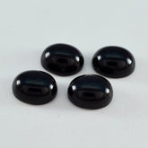 Black Onyx 1PC Small 6x8 MM Oval Cabochon Black Brilliant semi Precious Precious Gemstone