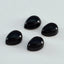 Black Onyx 1PC Tiny 5x7 MM Pear Cabochon Black Natural semi Precious Semi Precious Gemstone