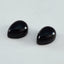 Black Onyx 1PC Small 7x9 MM Pear Cabochon Black Pure semi Precious Loose Gems