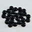 Black Onyx 10PC Tiny 5x5 MM Round Cabochon Black Genuine semi Precious Loose Gems