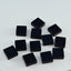 Black Onyx 1PC Small 7x7 MM Square Cabochon Black Fine semi Precious Loose Gemstone