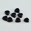 Black Onyx 10PC Tiny 5x5 MM Triangle Cabochon Black Genuine semi Precious Precious Gemstone