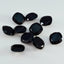 Black Onyx 10PC Tiny 4x4 MM Cushion Faceted Black Brilliant Semi Precious Loose Gemstones