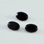 Black Onyx 1PC Large 8x12 MM Oval Faceted Black Superior Semi Precious Loose Gemstone