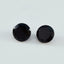 Black Onyx 1PC Large 11x11 MM Round Faceted Black Fine Semi Precious Loose Gemstone