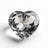 Black Rutile 10PC Tiny 4x4 MM Heart Faceted Black Brilliant Semi Precious Loose Gems