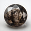 Black Rutile 1PC Chunky 14x14 MM Round Faceted Black Genuine Semi Precious Loose Gemstones