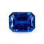 Blue Sapphire (GF) 1PC Large 10x12 MM Emerald Faceted Blue High-Quality Precious Loose Gemstones