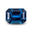 Blue Sapphire (GF) 1PC Large 10x14 MM Emerald Faceted Blue Natural Precious Gems