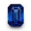 Blue Sapphire (GF) 1PC Chunky 15x20 MM Emerald Faceted Blue Pure Precious Loose Gemstones