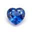 Blue Sapphire (GF) 1PC Small 8x8 MM Heart Faceted Blue Luster Precious Loose Gemstones