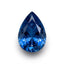 Blue Sapphire (GF) 1PC Large 10x14 MM Pear Faceted Blue Fiery Precious Loose Gemstone