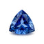 Blue Sapphire (GF) 1PC Medium 9x9 MM Triangle Faceted Blue Lustrous Precious Gems