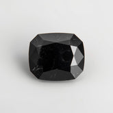 Black Spinel 1PC Large 12x12 MM Cushion Faceted Black High-Quality Semi Precious Loose Gemstones