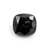 Black Spinel 1PC Small 8x8 MM Cushion Faceted Black Luster Semi Precious Loose Gemstones
