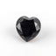 Black Spinel 1PC Small 7x7 MM Heart Faceted Black Splendid Semi Precious Loose Gemstone