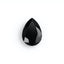 Black Spinel 1PC Tiny 3x5 MM Pear Faceted Black Brilliant Semi Precious Loose Gems