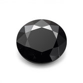 Black Spinel 1PC Chunky 15x15 MM Round Faceted Black Superior Semi Precious Loose Gemstone