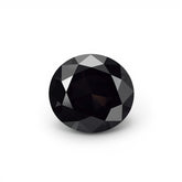 Black Spinel 1PC Tiny 6x6 MM Round Faceted Black Polished Semi Precious Loose Gems