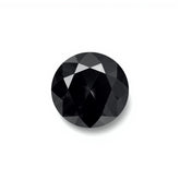 Black Spinel 1PC Small 7x7 MM Round Faceted Black Splendid Semi Precious Loose Gemstone