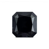 Black Spinel 1PC Small 7x7 MM Square Faceted Black Splendid Semi Precious Loose Gemstone