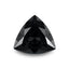 Black Spinel 1PC Chunky 13x13 MM Triangle Faceted Black Natural Semi Precious Gems