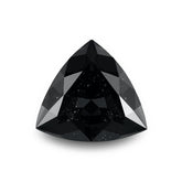 Black Spinel 1PC Chunky 15x15 MM Triangle Faceted Black Superior Semi Precious Loose Gemstone