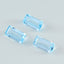 Sky Blue Topaz 1PC Chunky 10x20 MM Baguette Faceted Blue Shine Semi Precious Loose Gemstones