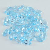 Sky Blue Topaz 1PC Small 6x12 MM Marquise Faceted Blue Superior Semi Precious Loose Gemstone