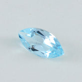 Sky Blue Topaz 1PC Chunky 10x20 MM Marquise Faceted Blue Brilliant Semi Precious Loose Gems