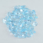 Sky Blue Topaz 1PC Tiny 5x7 MM Oval Faceted Blue Luster Semi Precious Loose Gemstones