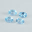Sky Blue Topaz 1PC Small 7x9 MM Oval Faceted Blue Fine Semi Precious Loose Gemstone