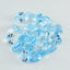 Sky Blue Topaz 1PC Medium 9x9 MM Triangle Faceted Blue Lustrous Semi Precious Gems
