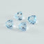 Sky Blue Topaz 1PC Tiny 6x6 MM Triangle Faceted Blue Polished Semi Precious Loose Gems