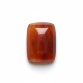 Carnelian 1PC Large 10x12 MM Emerald Cabochon Red Polished semi Precious Loose Gemstones
