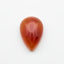 Carnelian 1PC Small 6x9 MM Pear Cabochon Red Lustrous semi Precious Semi Precious Gemstone