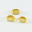 Citrine 1PC Small 6x9 MM Oval Cabochon Yellow Natural semi Precious Loose Gemstone