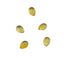 Citrine 10PC Tiny 4x6 MM Pear Cabochon Yellow Genuine semi Precious Precious Gemstone