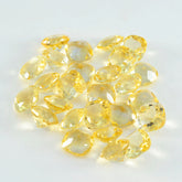 Citrine 1PC Large 10x10 MM Cushion Faceted Yellow Shine Semi Precious Loose Gems