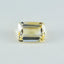 Citrine 1PC Medium 7x10 MM Emerald Faceted Yellow Shine Semi Precious Loose Gems