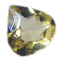 Citrine 1PC Chunky 13x13 MM Heart Faceted Yellow Natural Semi Precious Gems