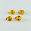 Citrine 1PC Small 6x9 MM Pear Faceted Yellow High Quality Semi Precious Loose Gems